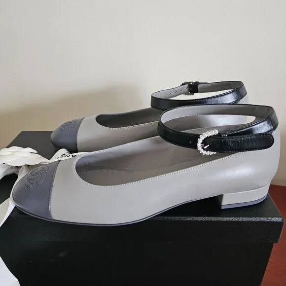Chanel ballerina flats 23B size 39 /9 NEW - Picture 10 of 10